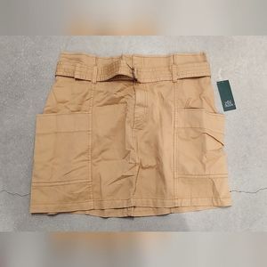 Wild Fable Tan Skirt With Belt
